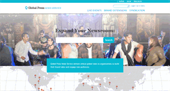 Desktop Screenshot of globalpressnewsservice.com